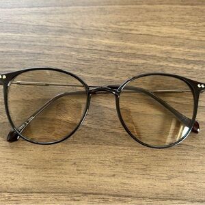 Classic Brown Round Glasses
